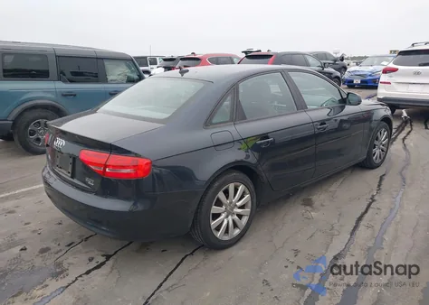 2013 Audi A4 2.0T Premium from USA, damaged, VIN WAUBFAFL1DN045596